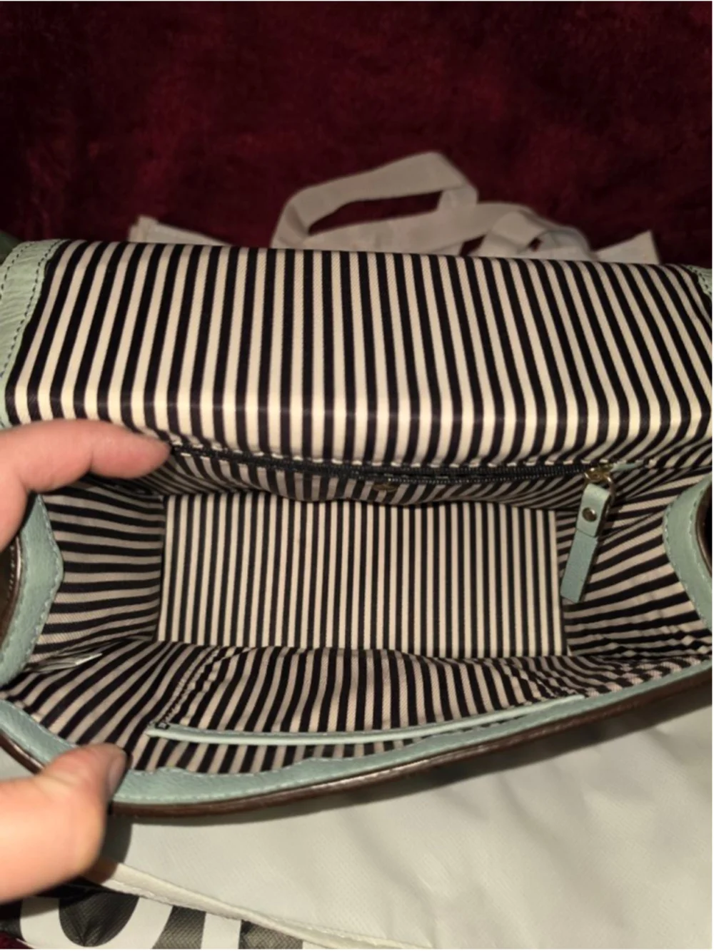 Kate Spade Blue Brighton Crossbody Bag